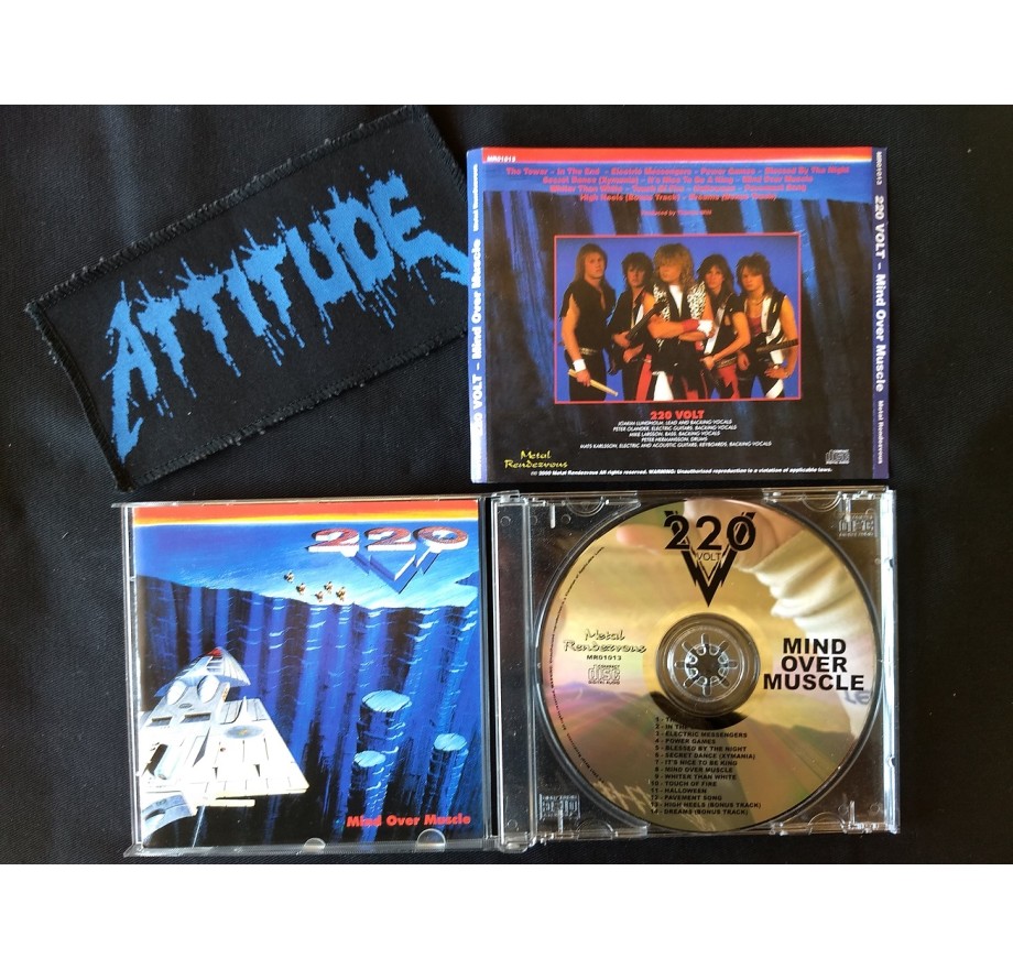 220 Volt Mind Over Muscle Importado attitude headbanger