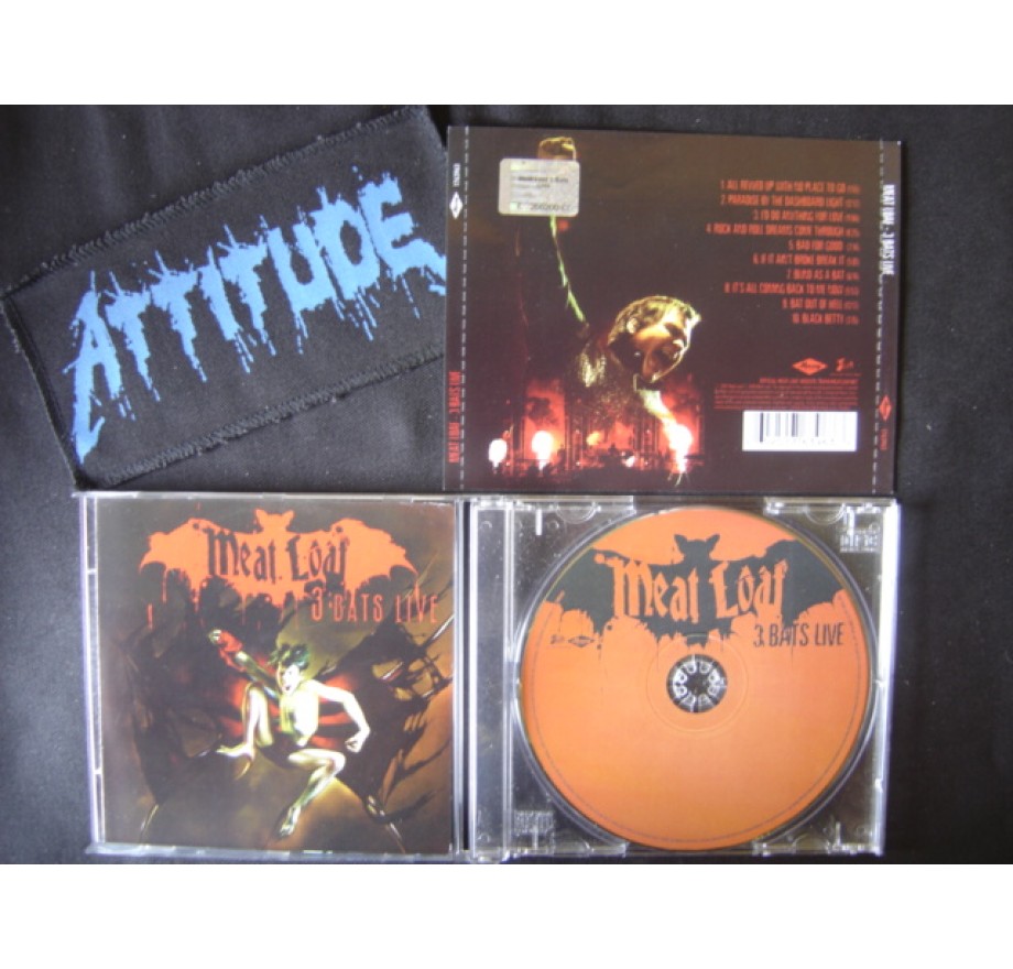 Meat Loaf 3 Bats Live Importado