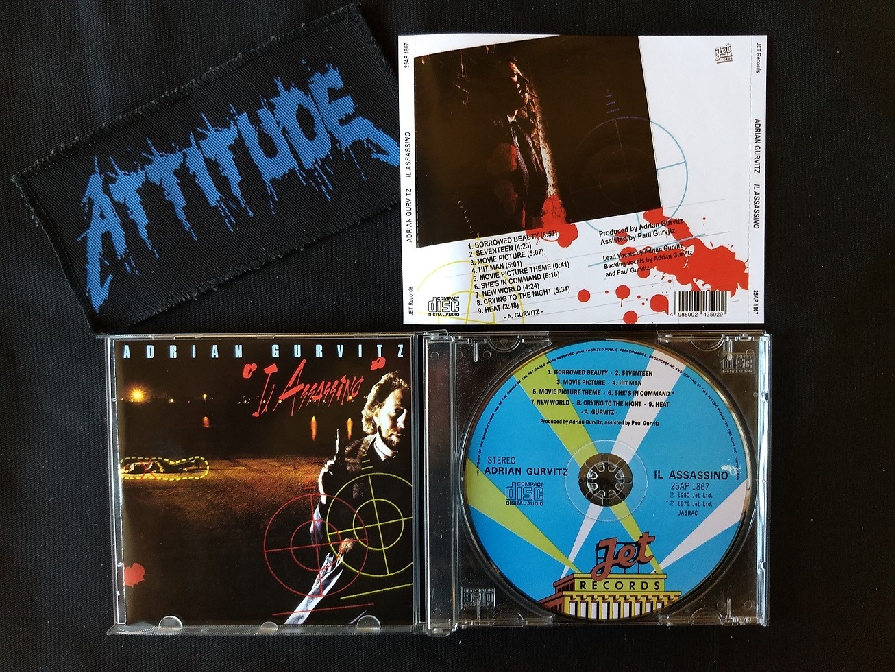 【CD】Adrian Gurvitz / Il Assassino Adrian Gurvitz – Il Assassino – Vinyl (LP, Album, Stereo