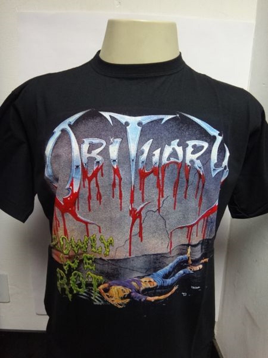 next Morbidity Prove Camiseta Metropole Obituary - Slowly We Rot