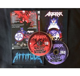Anthrax - Music Of Mass Destruction (DVD + CD) - Nacional
