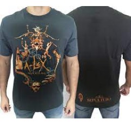 Camiseta Consulado do Rock Sepultura - A-Lex
