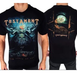 Camiseta Consulado do Rock Testament - Dark Roots Of Earth