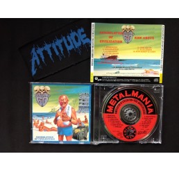 Evildead - Annihilation Of Civilization / Rise Above (JAPAN SEM OBI) - Importado