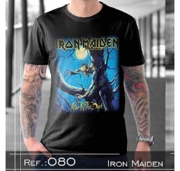 Camiseta Muki Iron Maiden - Fear Of The Dark