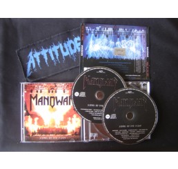 Manowar - Gods of War Live (Duplo) - Importado