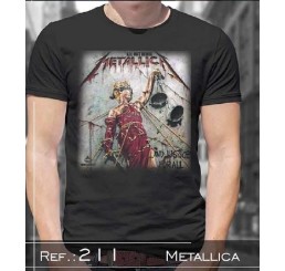 Camiseta Muki Metallica - And Justice For All