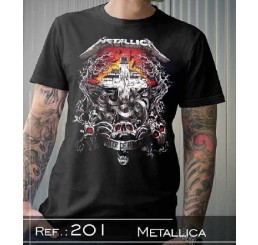 Camiseta Muki Metallica - Master Of Puppets