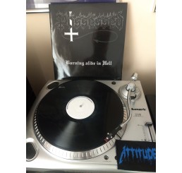 Possessed - Burning Alive in Hell (Black Vinyl - Limited 200) - LP Importado