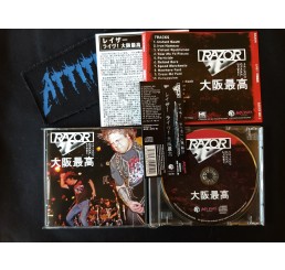 Razor - Live! Osaka Saikou (Japan BOOK + OBI) - Importado