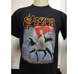 Camiseta Metropole Saxon - Heavy Metal Thunder