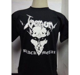 Camiseta Metropole Venom - Black Metal
