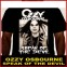 Camiseta Dark Stamp Ozzy Osbourne - Speak Of The Devil